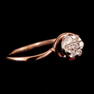 14K Rose Gold Twilight Diamonds (0.20 CT) Ring