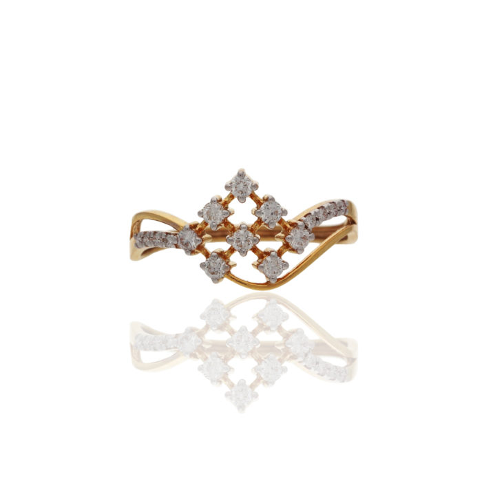 The Serendipity Ring 18K Yellow Gold Diamond (0.26 CT) Ring