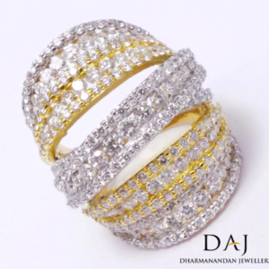 14K Yellow Gold Majestic Brilliant Diamonds (4.50 CT) Ring