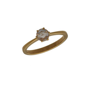 10K Yellow Gold Forever Natural Diamond (0.31 CT) Ring