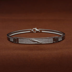925 Sterling Silver Chimes Bracelet Style Rakhi For Brother