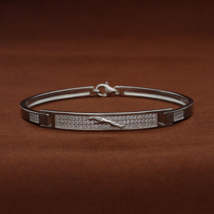 925 Sterling Silver Chimes Bracelet Style Rakhi For Brother