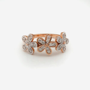 Floral Diamond Ring