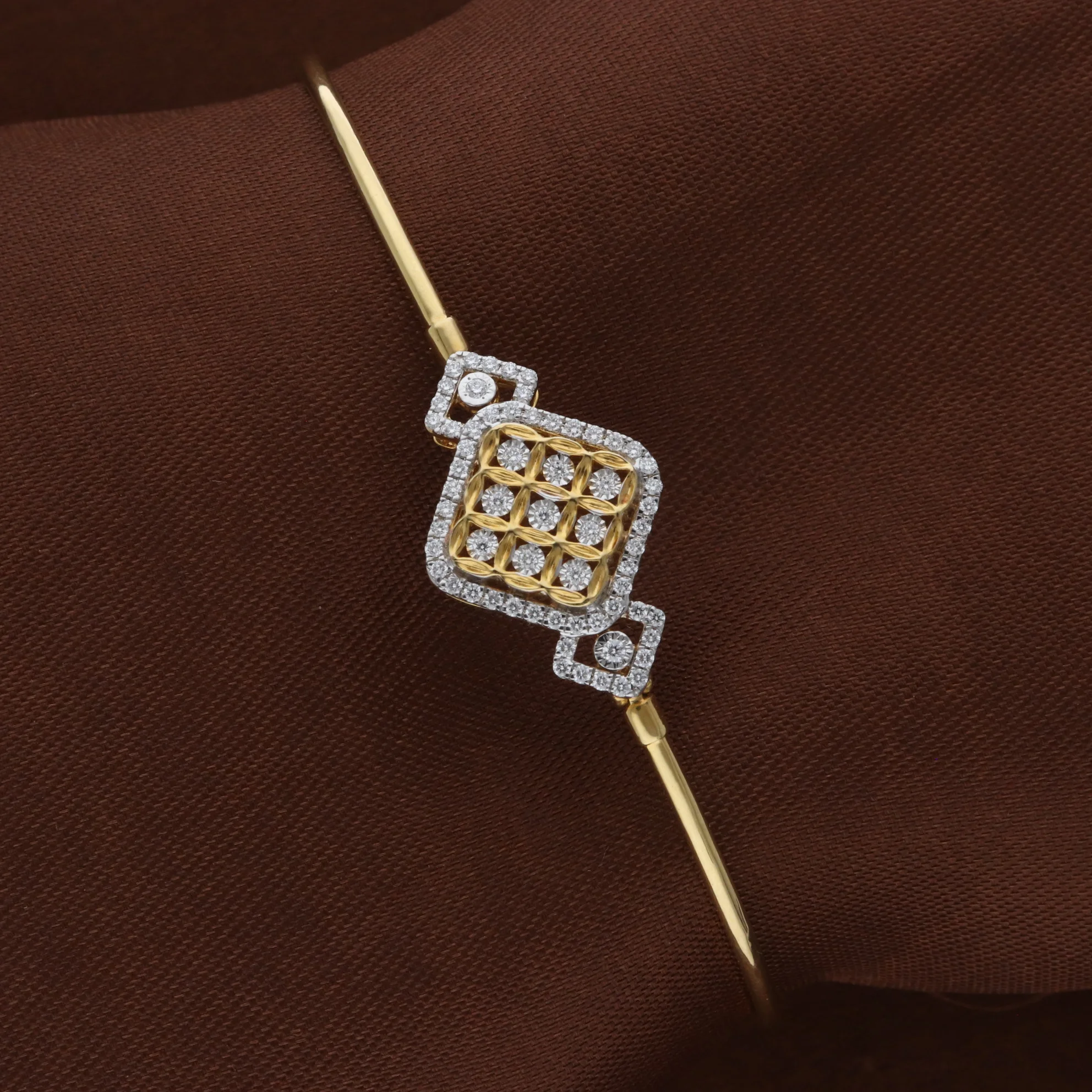 Diamond Geometric Bracelet