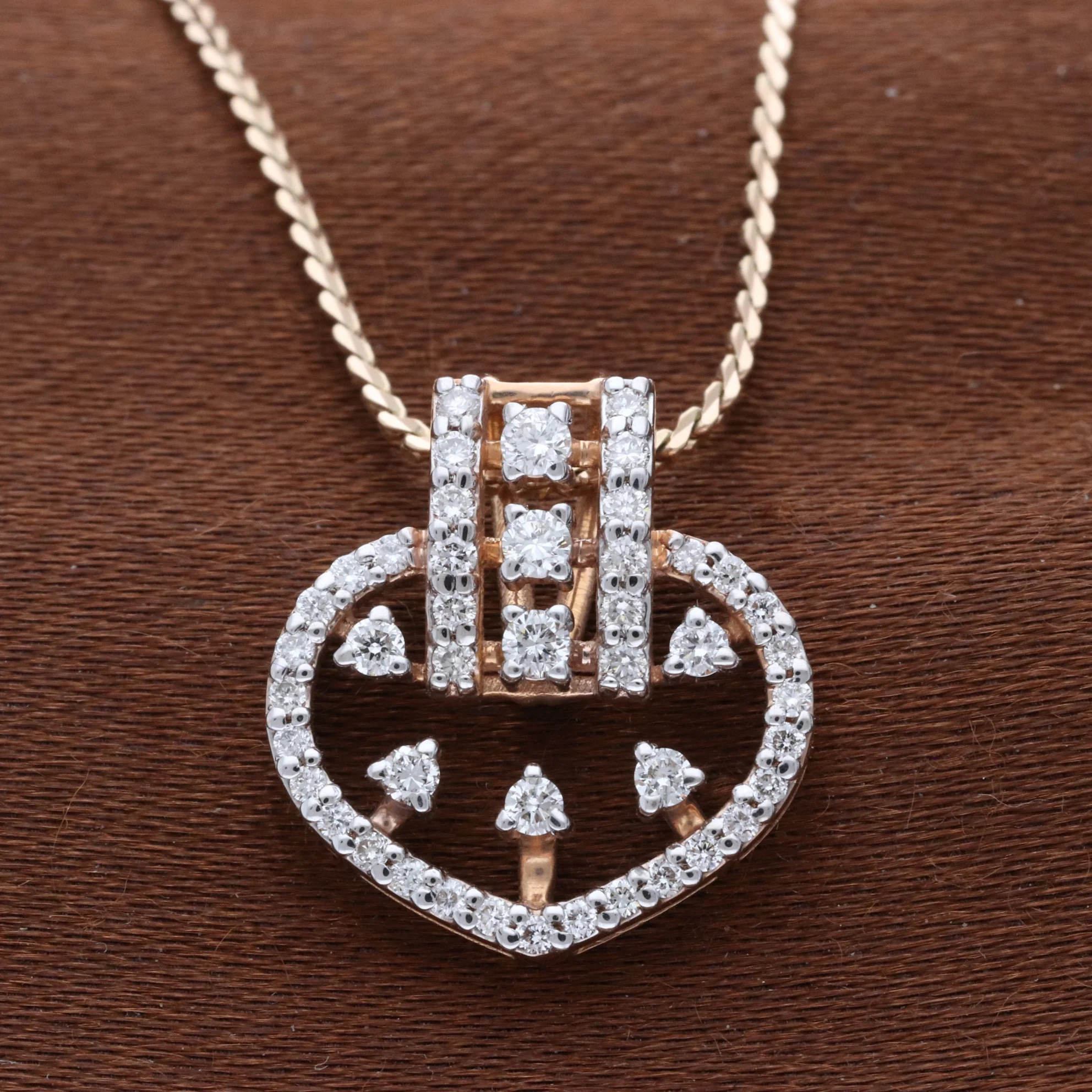 Diamond Heart Pendant